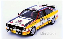 Audi Quattro - Stig Blomqvist/B. Cederberg - 1st Rally New Zealand 1984 #3 - Troféu - Trofeu