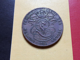 BELGIQUE LEOPOLD IER 5 CENTIMES 1853 POINT - 5 Cent