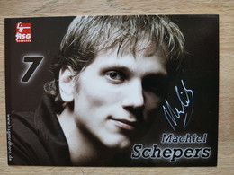 Card Machiel Schepers - HSG Nordhorn - 2006-2007 - Handball - Original Signed - Balonmano