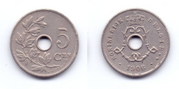 Belgium 5 Centimes 1906 (legend In Dutch) - 5 Cents