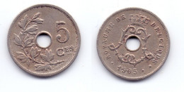 Belgium 5 Centimes 1905 (legend In French) - 5 Centimes