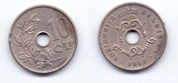 Belgium 10 Centimes 1903 (legend In Dutch) - 10 Cent