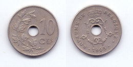 Belgium 10 Centimes 1905 (legend In French) - 10 Centimes