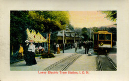 IOM - LAXEY ELECTRIC TRAM STATION Iom480 - Isle Of Man