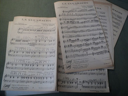 PARTITION LA CUCARACHA. 1935? CHAMFLEURY / TATA NACHO / G. TABET EDITIONS EIMEF OPERA. RUMBA - Opera