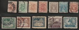 E 466) Polen 1919 Mi# 65-73,75-76 O, 74 * Mit Gummi Und Falz (Kronenwährung) - Autres & Non Classés