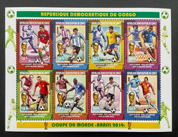 Stamps Set Football Worldcup Brasil 2014 Congo Perf. - 2014 – Brazil