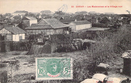 CPA Senegal - Dakar - Les Madeleines Et Le Village Noir - Collection Gautron  - Affranchi Et Oblitéré Coté Vue - Senegal