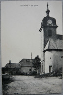 PLENISE - La Place & L'église ( 39 JURA ) Secteur Censeau Nozeroy Champagnole - Autres Communes