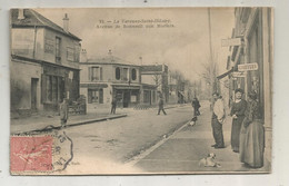 JC, Cp , 94 , LA VARENNE SAINTHILAIRE ,avenue De BONNEUIL Aux MURIERS, Coiffeur, Chocolat Menier, Tabac, Vins, Liqueurs - Autres & Non Classés