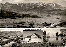 Gasthaus Gäbris 1250 M - 4 Bilder (32063) * 29. 8. 1967 - Autres & Non Classés