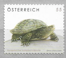 2006 Austria  Österreich  Mi. 2624  **MNH   Tierschutz. Europäische Sumpfschildkröte (Emys Orbicularis) - 2001-10 Nuevos & Fijasellos