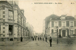 Montreuil Sous Bois * La Rue Kléber * Villageois - Montreuil