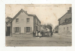 JC, Cp , 51 , Marne , AUMENANCOURT LE GRAND , Route De PONTGIVART , Voyagée 1909 - Sonstige Gemeinden