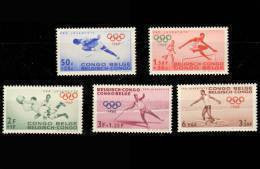 Congo 0367/71** JO De Rome  1960 -MNH- - Unused Stamps