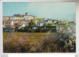 N°498  VAR.LA  GARDE. VUE GENERALE DU VIEUX VILLAGE. N° 1403 ERTE. EDITIONS "ARTS GRAPHIQUES" - La Garde