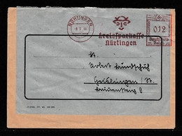 Deut. Reich- 1944, AFStpl. NÜRTINGEN / Keissparkasse Nürtingen - Machine Stamps (ATM)