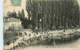 St Maur * Le Quai Du Port Aux Fouarres * Pêcheurs Pêche à La Ligne - Saint Maur Des Fosses