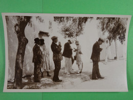 Delcampe - Carte Photo Casablanca Princesse Belge Entourée De Sa Cour 1928 - Casablanca