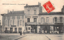 ¤¤   -   MONTENDRE-les-PINS   -   Place Des Halles  -  Boucherie " MARTINEAU "  -  Maison " Paul GAUTRAT "      -  ¤¤ - Montendre