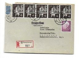 Brief Aus Braunschweig 1954 - Brieven En Documenten