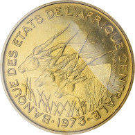 Monnaie, États De L'Afrique Centrale, 5 Francs, 1973, Paris, ESSAI, FDC - Kameroen