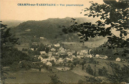 Champ Sur Tarentaine * Vue Panoramique Du Village - Andere & Zonder Classificatie