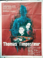 "Thomas L'Imposteur" Emmanuele Riva, Jean Servais...1965 - Affiche 120x160 - TTB - Manifesti & Poster
