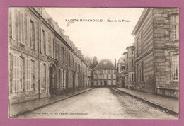 Cpa Sainte Menehould Rue De La Force - Sainte-Menehould