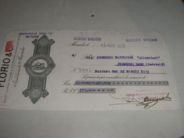 CAMBIALE 1933 MARSALA FLORIO - Bills Of Exchange