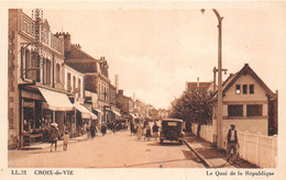 85-SAINT-GILLES-CROIX-DE-VIE- LE QUAI DE LA RÉPUBLIQUE - Saint Gilles Croix De Vie