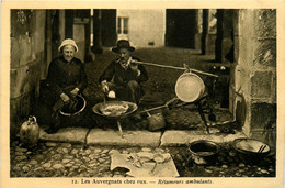 Auvergne * Les Rétameurs Ambulants * Métier Artisan * Types Personnages - Andere & Zonder Classificatie