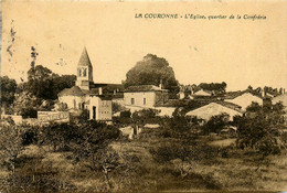 La Couronne * Vue Sur L'église , Quartier De La Confrérie * Faubourg - Andere & Zonder Classificatie