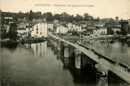 Cofolens * Le Vieux Pont * Rive Gauche De La Vienne * Route - Confolens