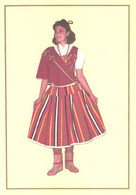 Portugal:Madeira Island, Ponta Do Sol, Girl Wearing National Costume - Europe