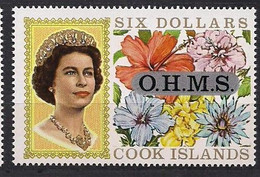 Cook Islands 1975  Yvertn° Service OHMS 15 *** MNH  Cote 15 € Flore Fleurs Bloemen Flowers - Cook