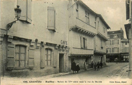 Ruffec * La Rue Du Marché * Maison Du XVème Siècle * Café * Imprimerie PICAT - Ruffec