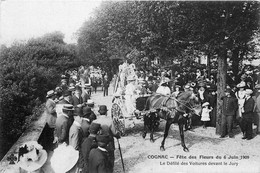 Cognac * La Fête Des Fleurs Du 6 Juin 1909 * Défilé Des Voitures Devant Le Jury * Cavalcade Carnaval * Attelage - Cognac