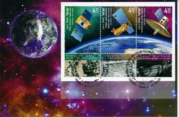 ISRAEL 2021 SPACE REMOTE SENSING SATELLITE MAXIMUM CARD (**) LAST - Storia Postale