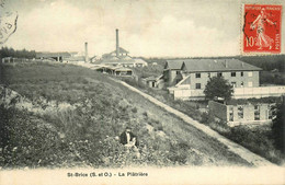 St Brice * Vue Sur La Plâtrière * Usine Industrie * Chemin - Saint-Brice-sous-Forêt