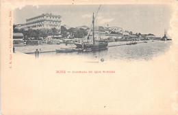 Bone - Panorama Du Quai Warnier - F A 2551 - Cliché Antonin - Dos Simple - Non Voyagé - Annaba (Bône)