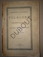 Folklore En Godsdienstgeschiedenis - Academisch Proefschrift - L. Knappert, Harlingen,  Amsterdam, 1887  (S197) - Antiquariat