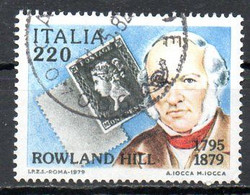 ITALIE. N°1409 Oblitéré De 1979. Rowland Hill/Penny Black. - Rowland Hill