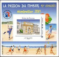 FFAP N° 16 De 2019 - Bloc Dentelé Autoadhésif - La Passion Du Timbre - Montpellier - FFAP