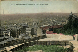 Paris * 18ème * Montmartre * Panorama De Paris , Au Sud Ouest - Paris (18)