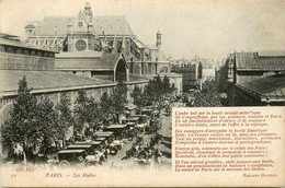 Paris * 1er * Les Halles * Marché Marchands Foire * Attelage - Arrondissement: 01