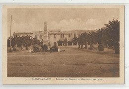 Tunisie Maxula Rades Internat De Garçons Et Monument Aux Morts 1932 - Tunisia