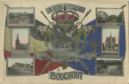 Boechout :  Un Bon Souvenir  (  1911 Met Zegel ) - Boechout