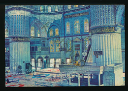 Istanbul - Interior Of The Blue Mosque [AA51-2.567 - Turkey