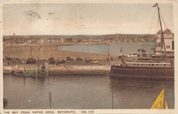 Royaume-Uni - Weymouth - The Bay From Nothe Head - Bâteaux - 1937 - Weymouth